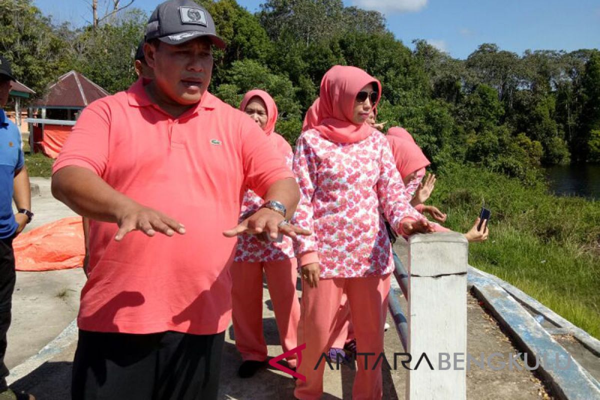 Bupati Mukomuko bangun objek wisata Danau Nibung