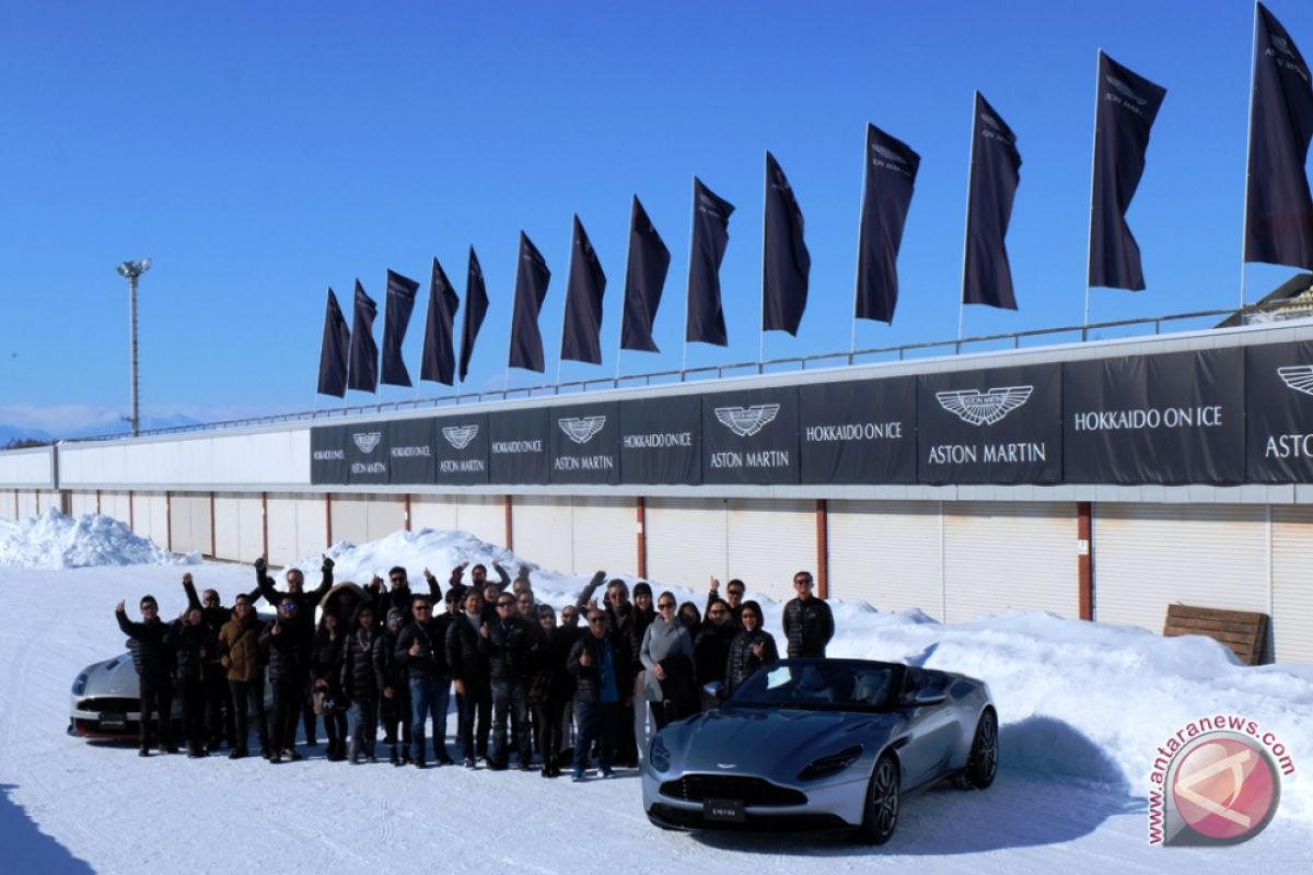 Aston Martin Owners Club Indonesia cicipi sirkuit es Hokkaido