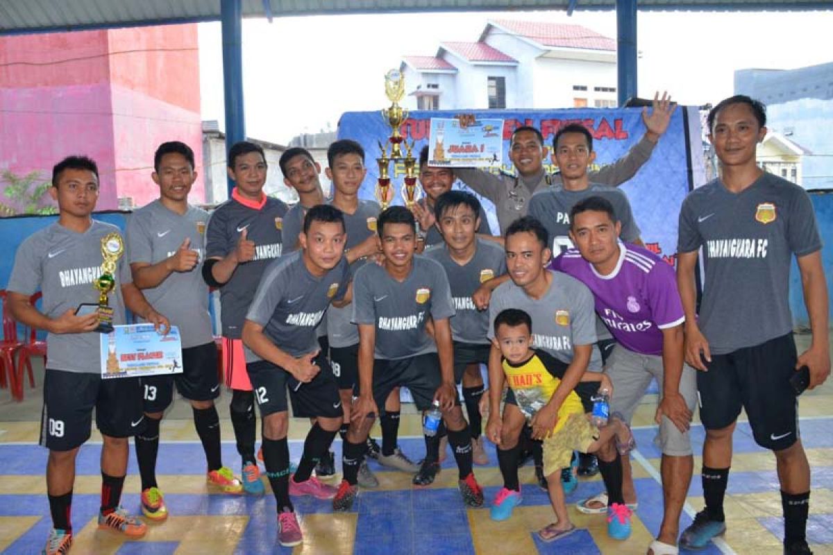 Polres Sinjai juara futsal HJS ke-454