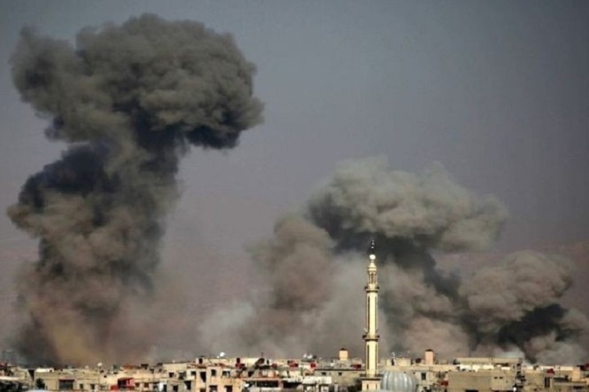 Bom berjatuhan, warga Ghouta di Suriah "tunggu ajal"