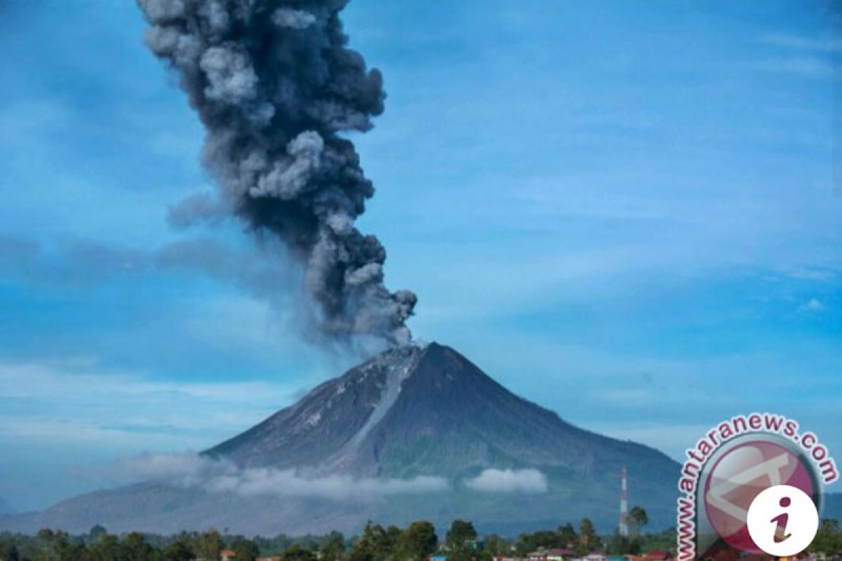 Gunung Sinabung kembali meletus