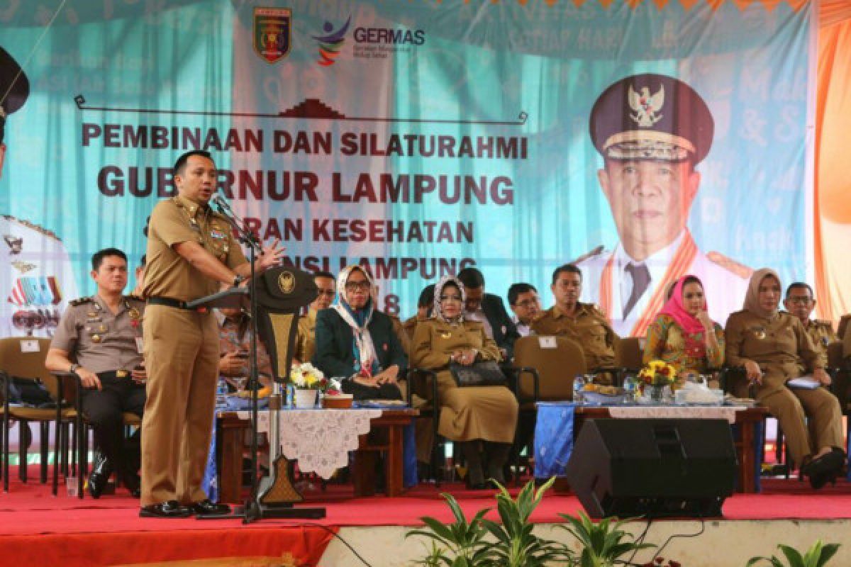 Gubernur Lampung Kumpulkan Tenaga Kesehatan