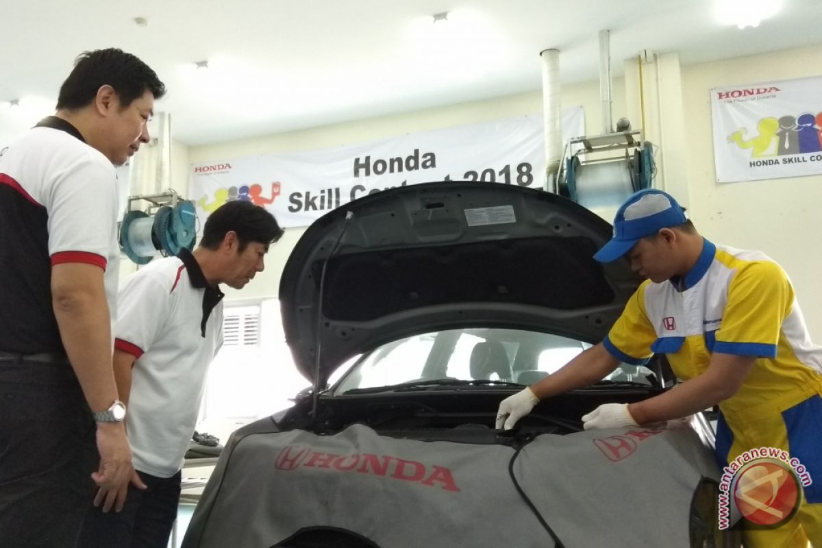 Honda gelar kompetisi keterampilan demi tingkatkan kualitas pelayanan