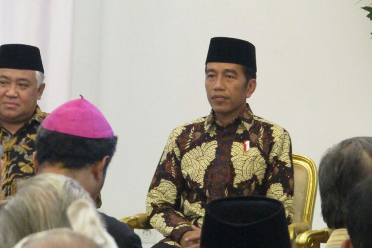 Jokowi Bertemu Dengan 400 Lebih Pemuka Agama di Bogor (Video)