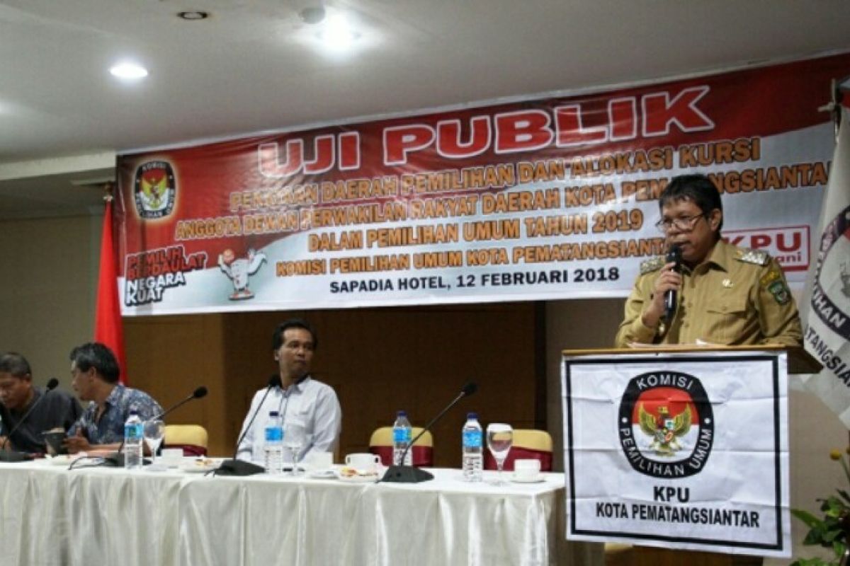 KPU uji publik penataan dapil