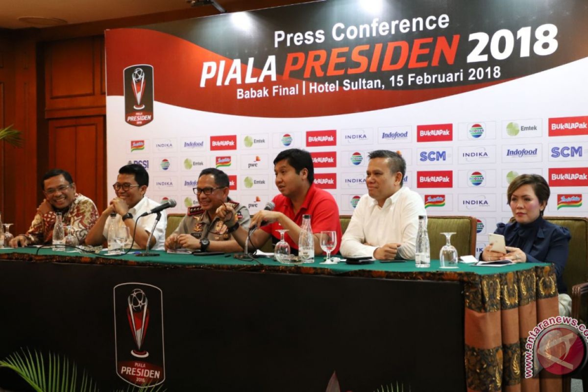 Polri siap amankan final Piala Presiden 2018