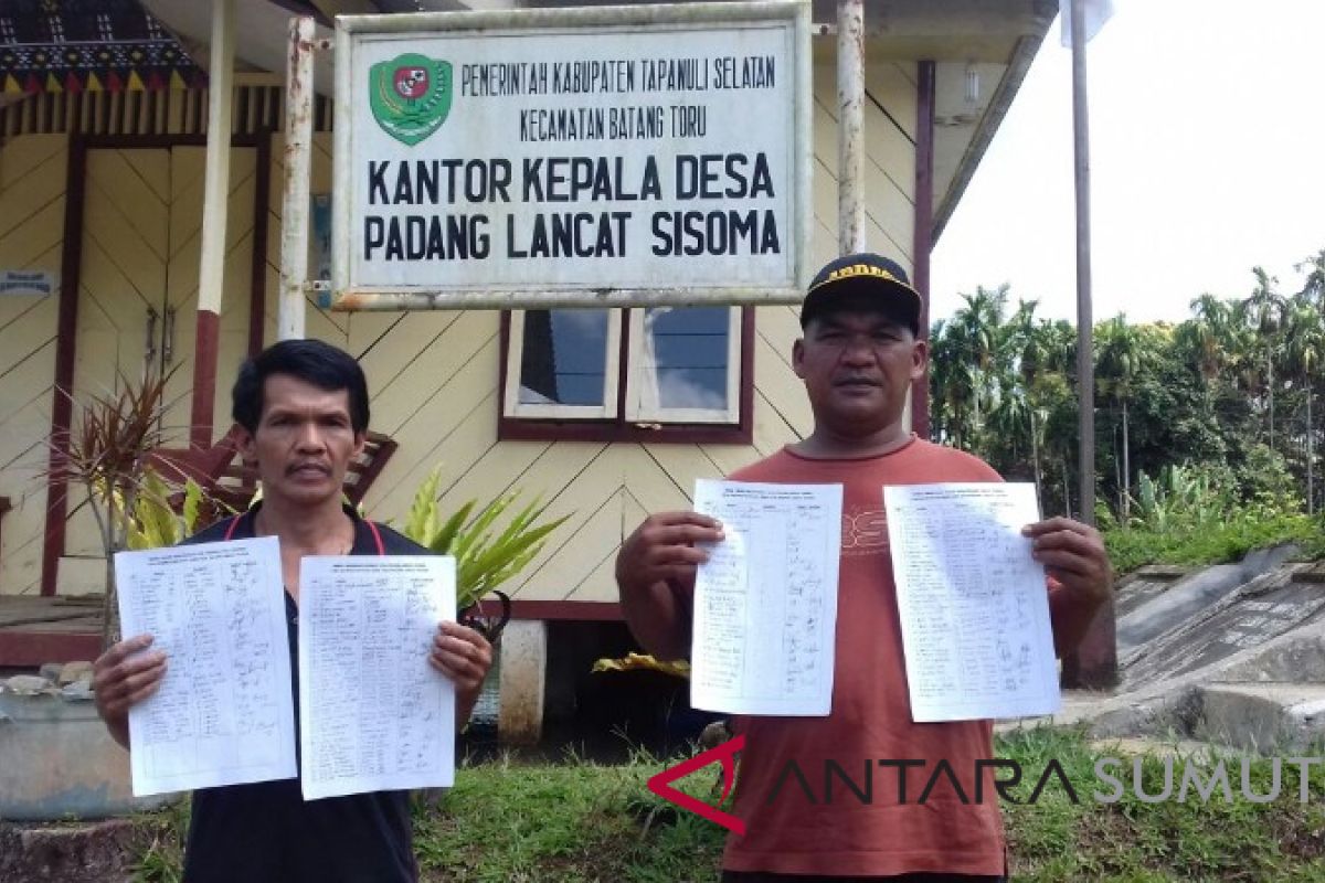 Tiga tahun, Padang Lancat Sisoma tidak dapat dana desa