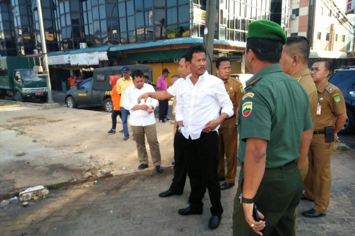 Pemkot belum pastikan lokasi pemindahan pedagang pasar