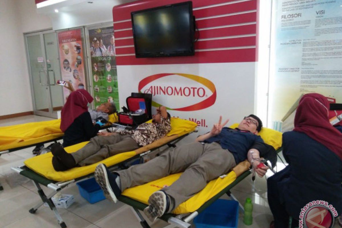 Ajinomoto adakan aksi donor darah serentak di 23 lokasi