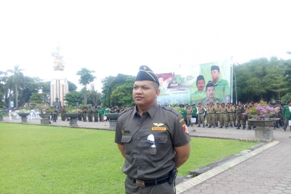 Ansor Sidoarjo Jaga Pondok Pesantren-Masjid