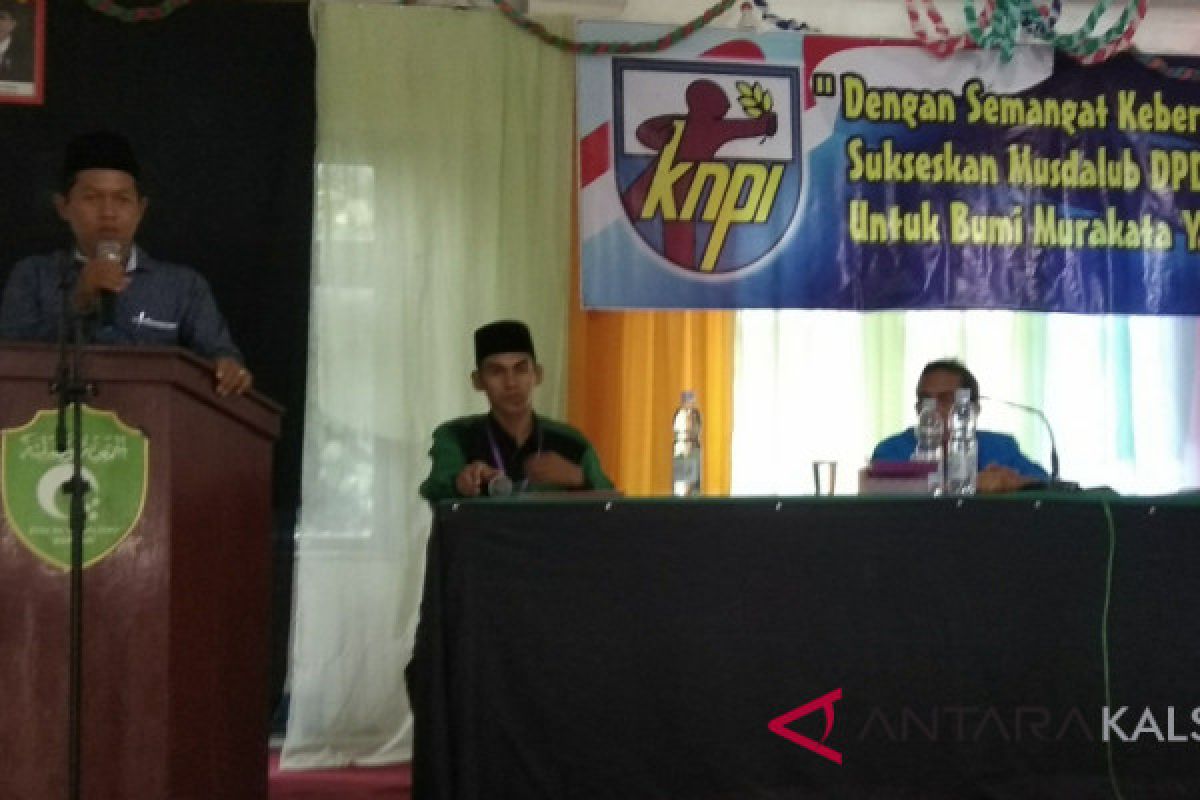 Taufik Rahman Nahkodai KNPI HST Berdasarkan Aklamasi