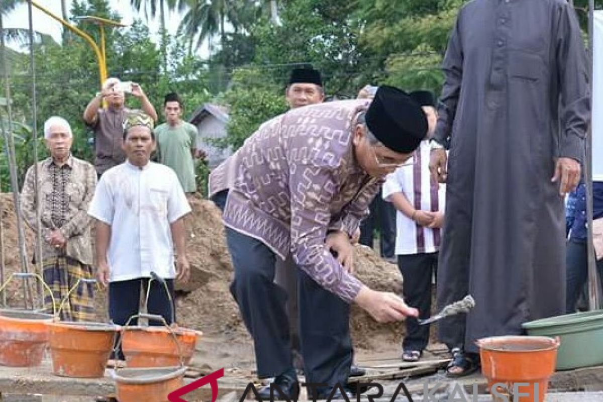 Bupati HSS Resmikan Rehab Total Mesjid Al Falah