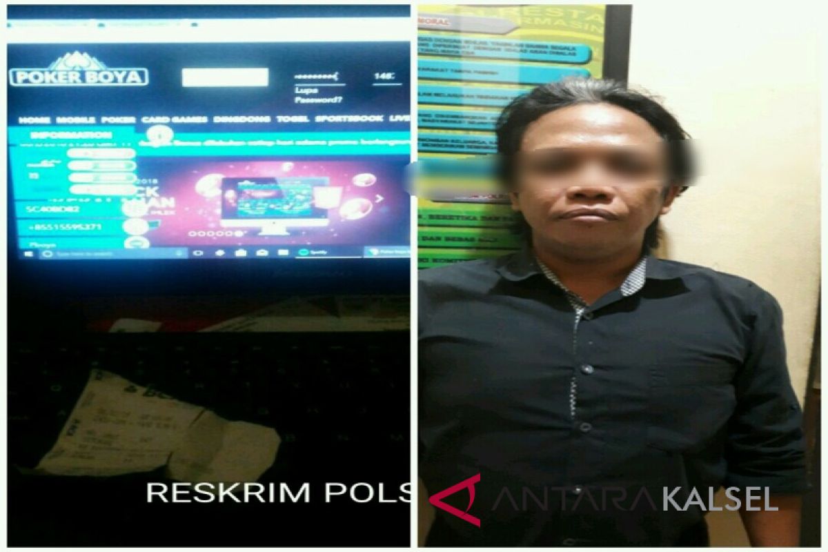 Polisi Ciduk Pelaku Judi Online 