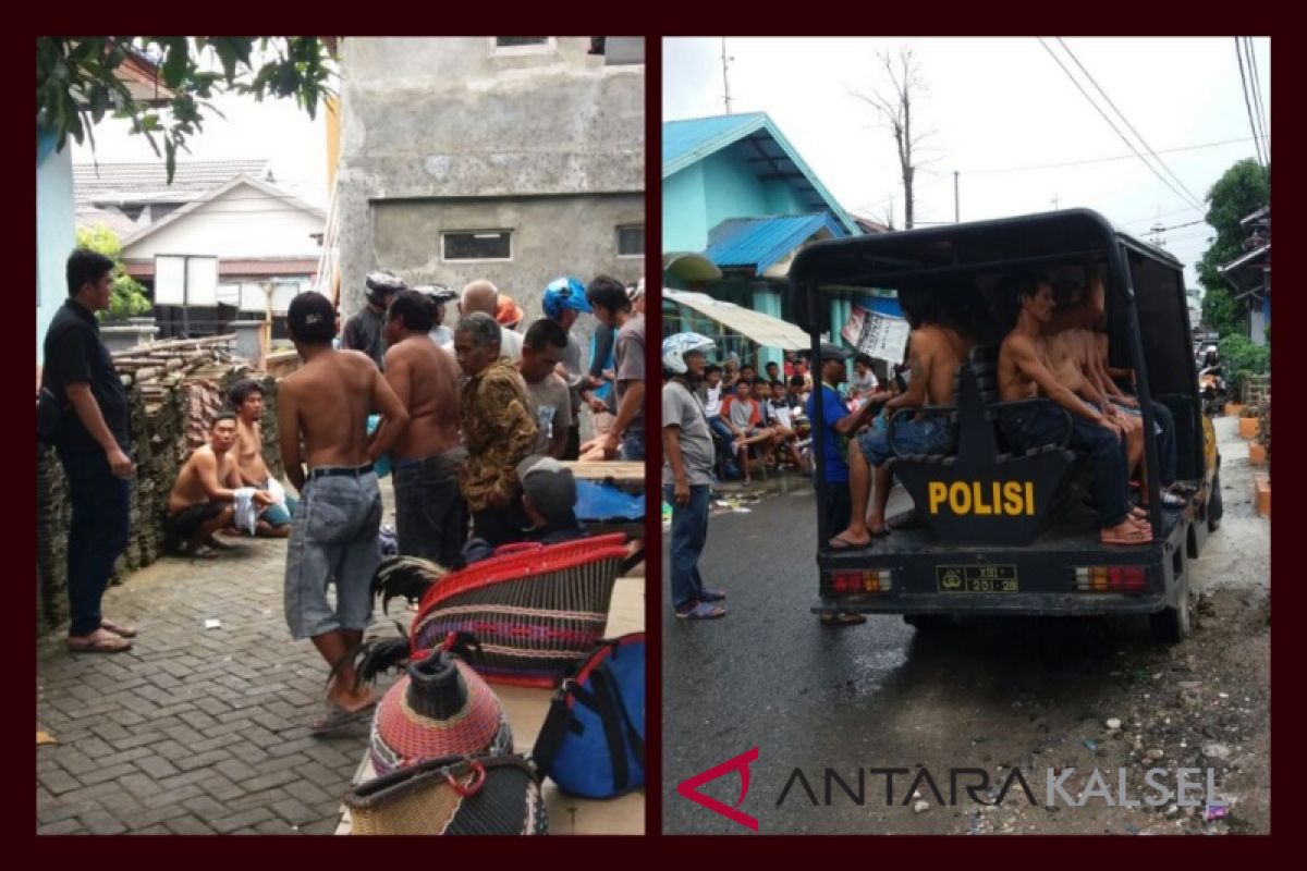 Tim Khusus Bekantan Gerebek Arena Judi Sabung Ayam