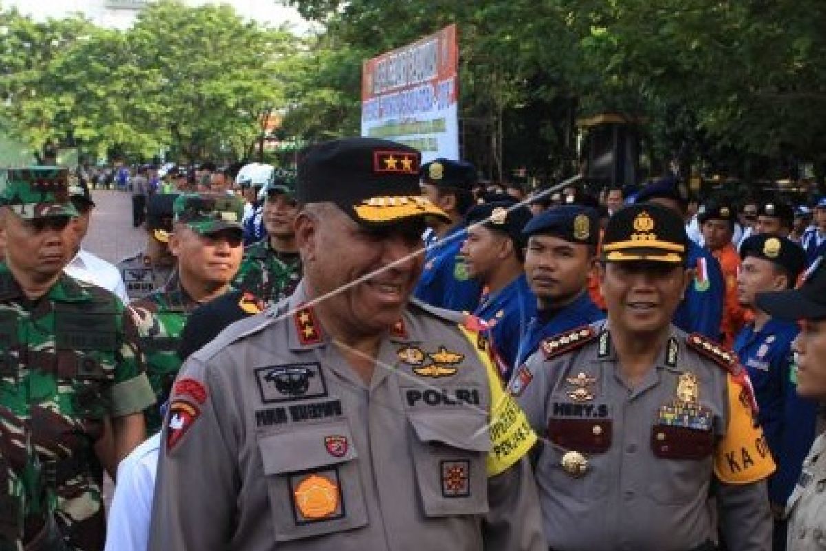 Kapolda tinjau Polres persiapan Padang Lawas