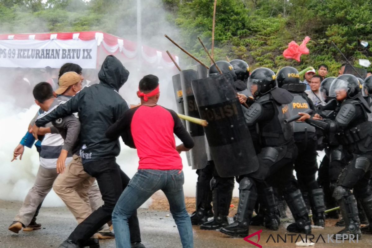 Polres dan Bawaslu Tanjungpinang deklarasi pilkada damai