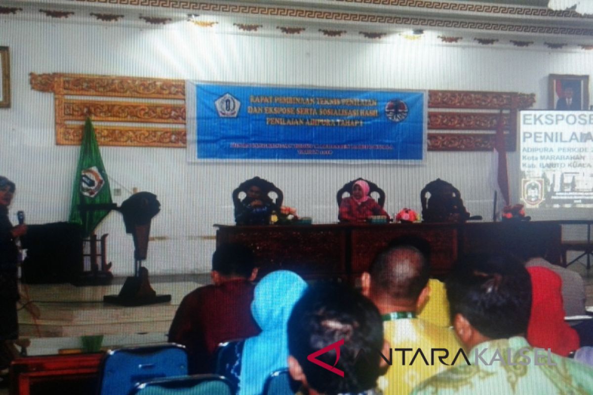 Nilai Adipura Tahap I Kabupaten Batola 75,87