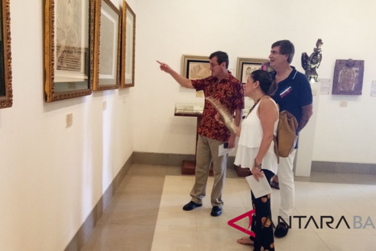 Dubes mancanegara kunjungi Museum Pasifika Nusa Dua (video)