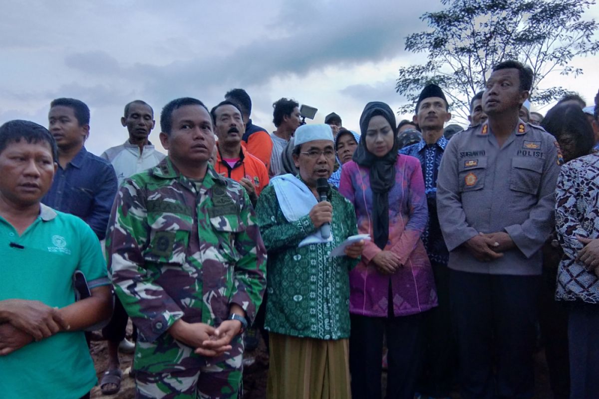 Pencarian tujuh korban longsor Brebes dihentikan