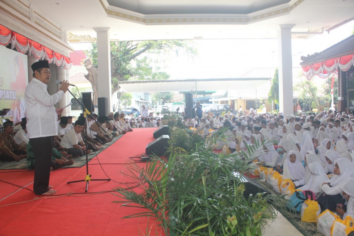 Ribuan Yatim Ikuti Doa Bersama HUT Sidoarjo