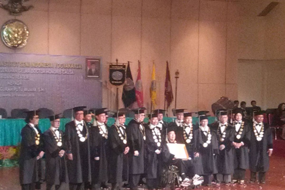 Penganugerahan gelar Doctor Honoris Causa diharapkan menginspirasi civitas akademika