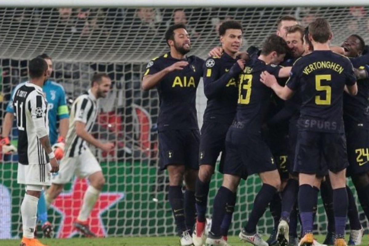 Tottenham tahan imbang Juventus 2-2 di Liga Champions