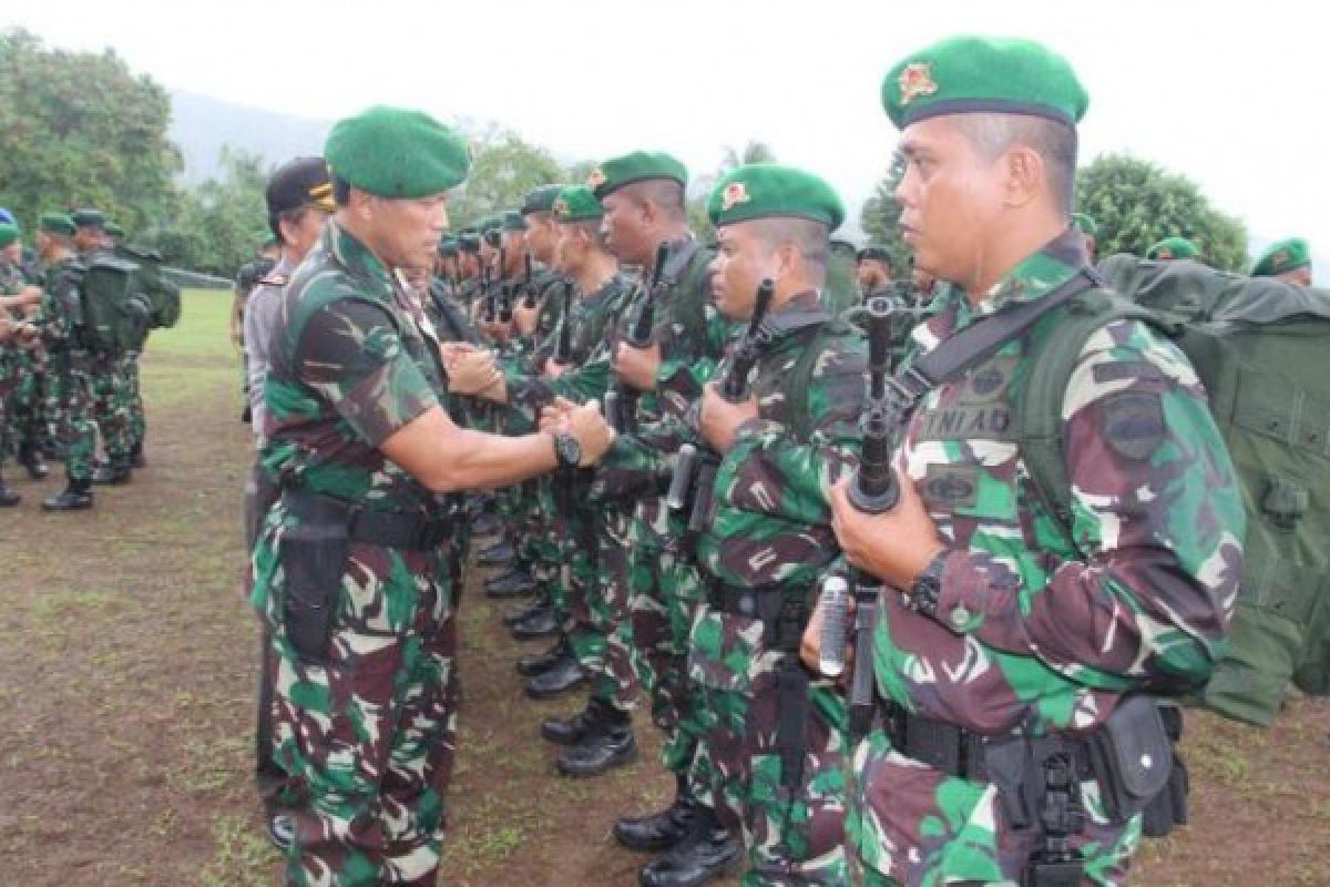Kasdam Cenderawasih terima tiga batalyon pengamanan perbatasan RI-PNG