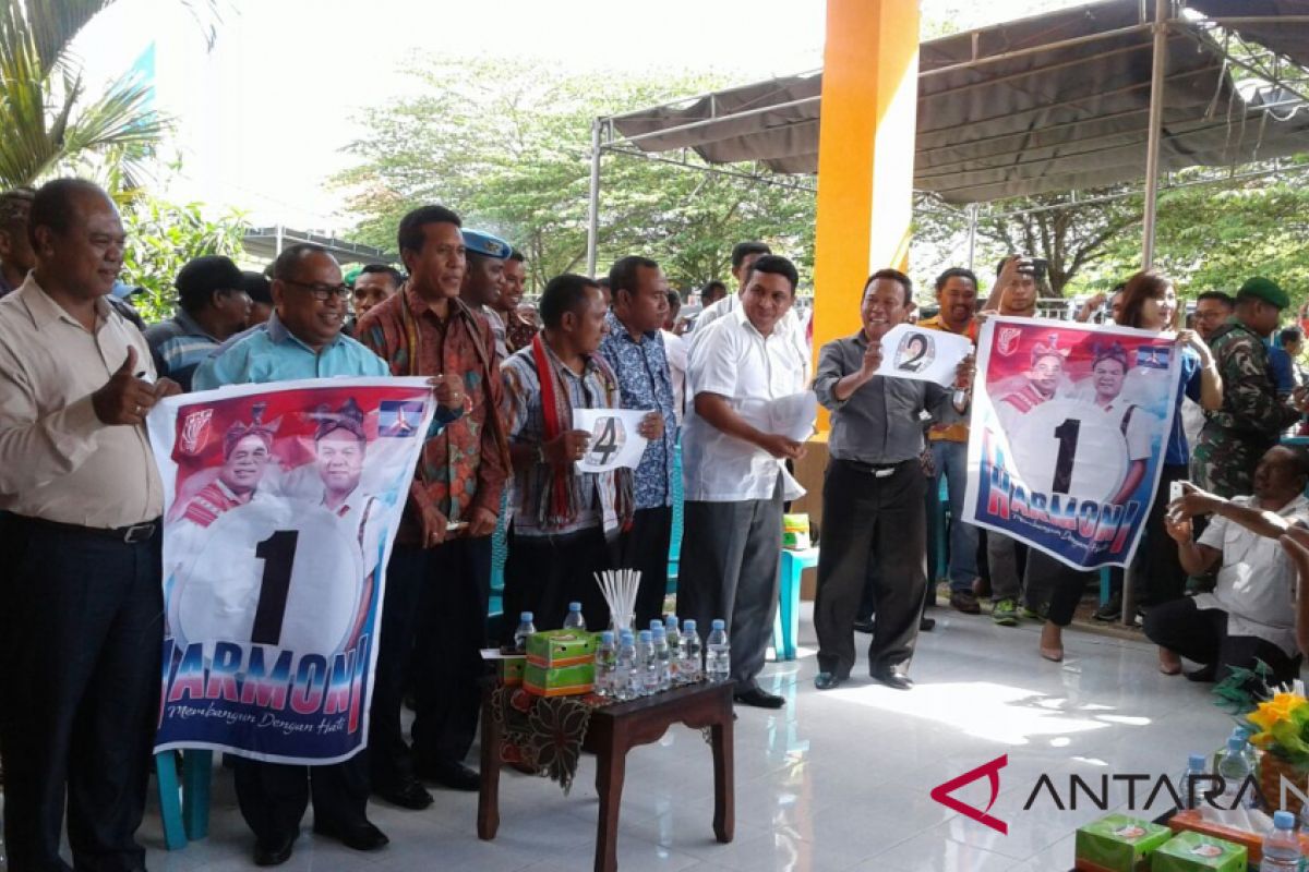 Harmoni raih nomor urut pertama