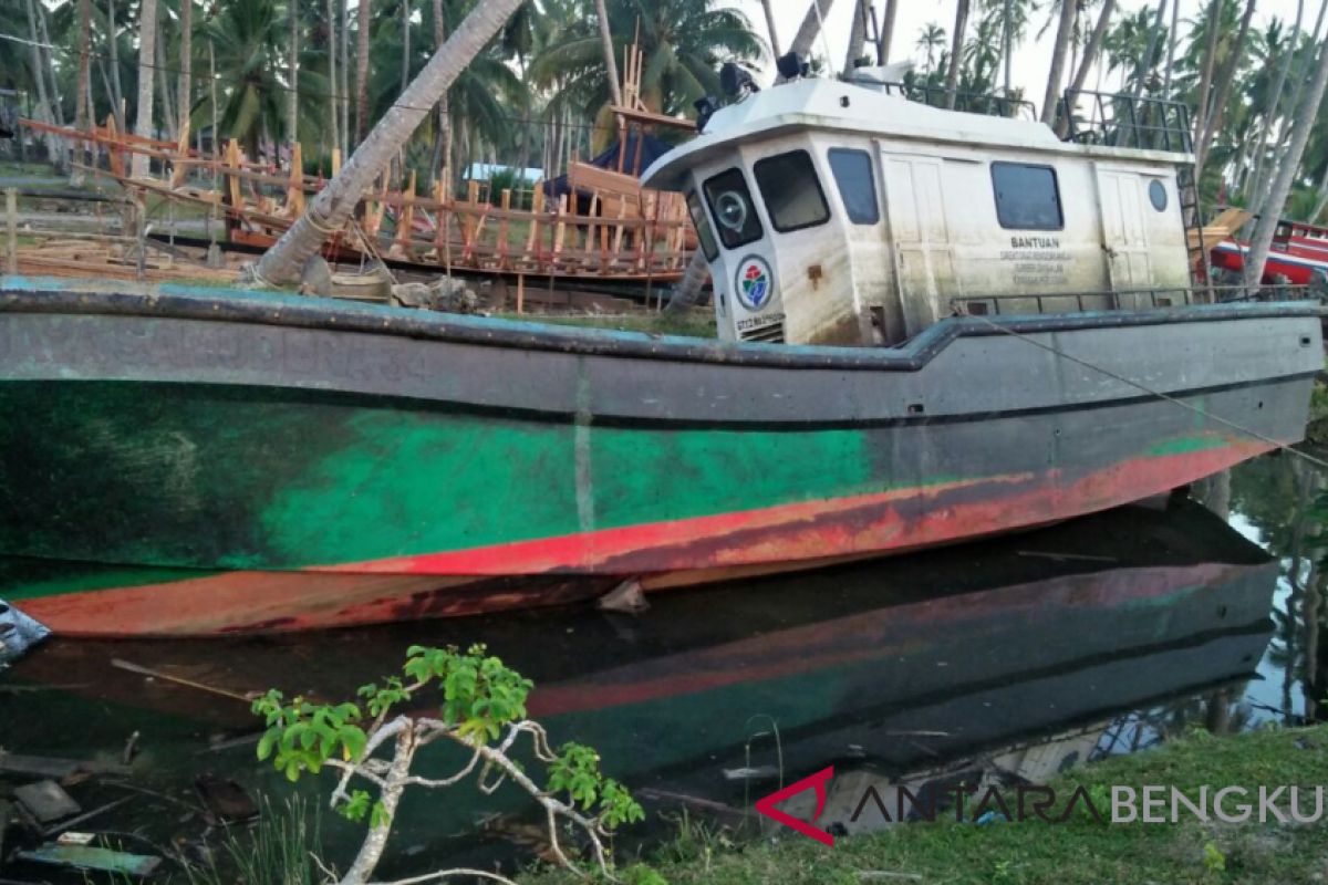 Kapal bantuan pemerintah untuk BUMDes alami kerusakan