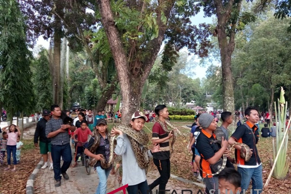 Objek wisata ramai pengunjung