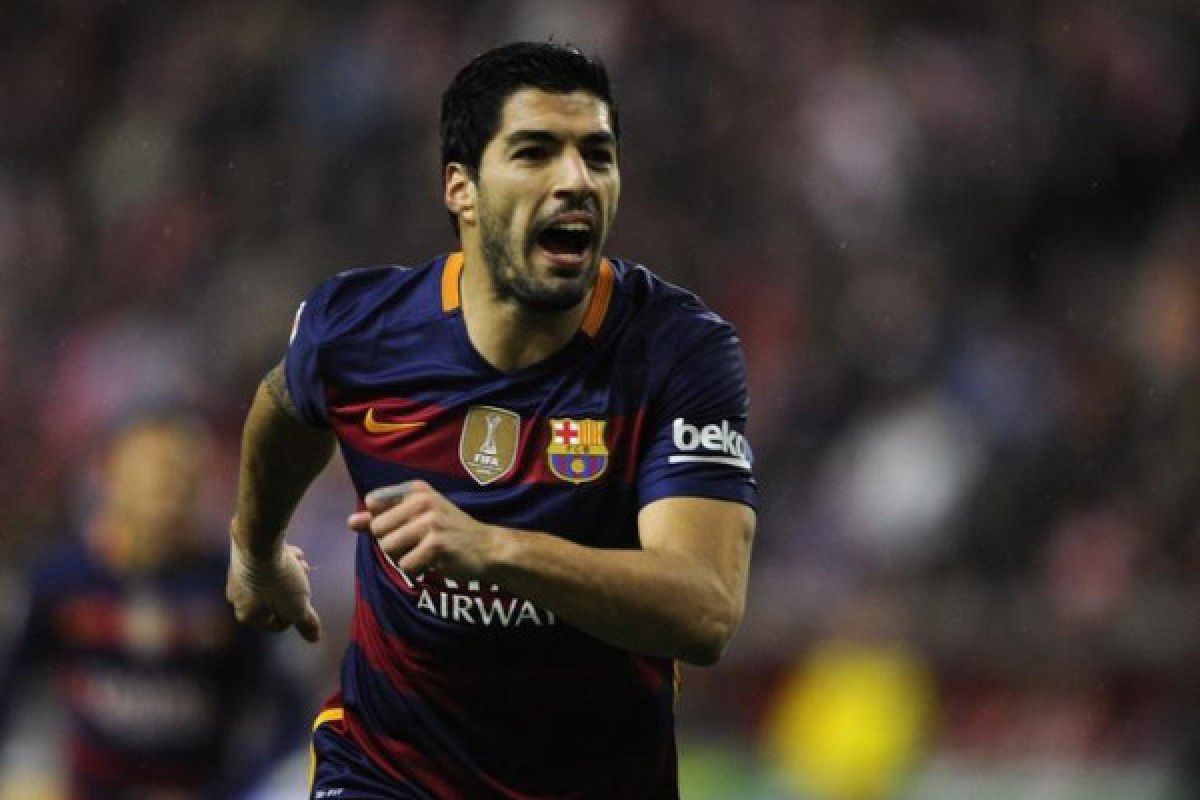 Suarez jaga asa Barca untuk melaju ke Final Piala Raja