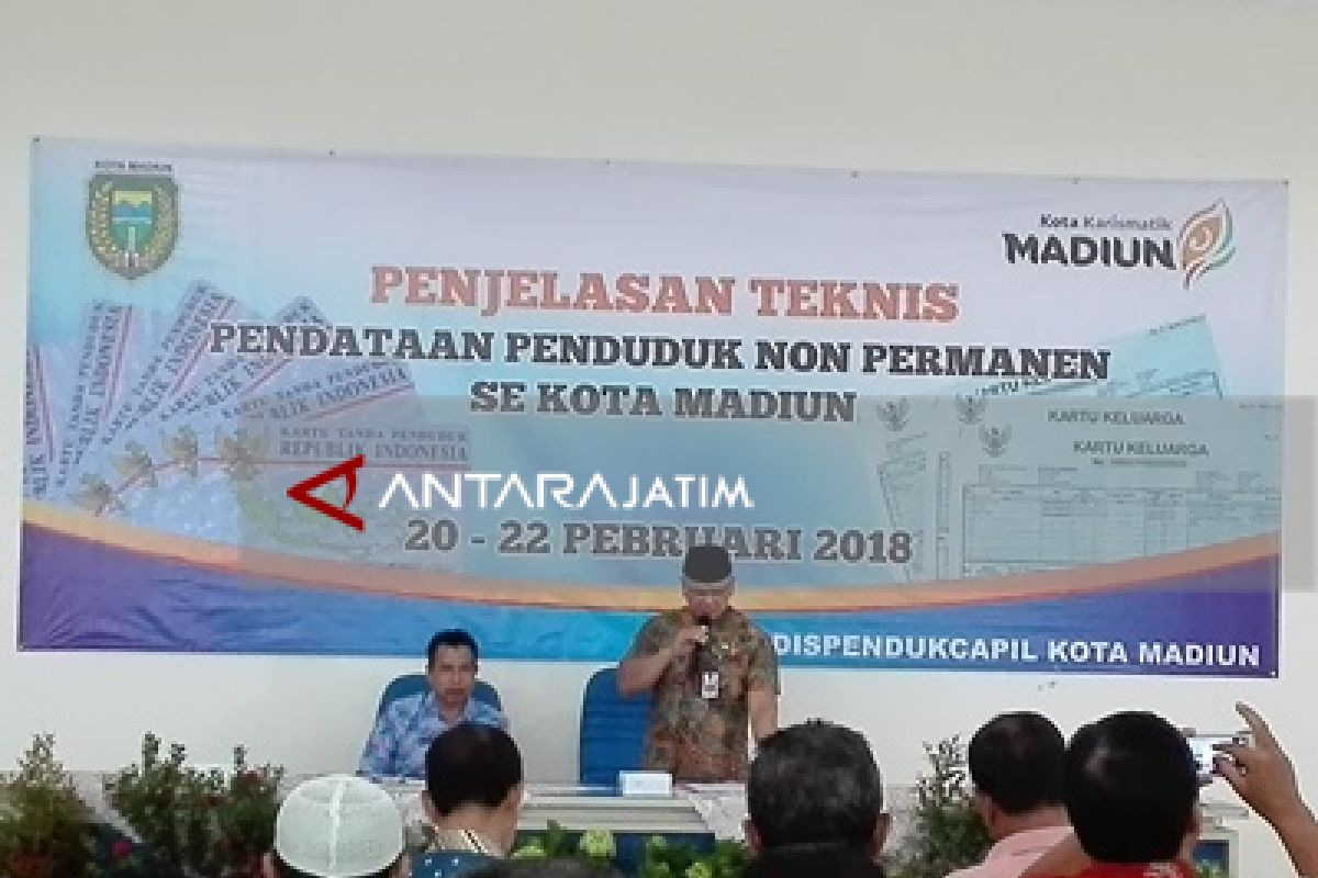 Dispendukcapil Kota Madiun Data Warga Luar Daerah