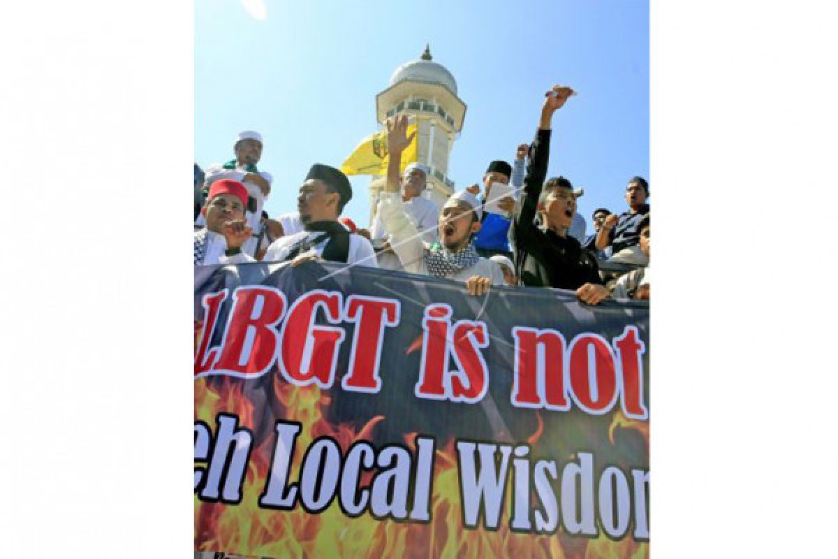 Masyarakat Aceh tolak legalisasi LGBT