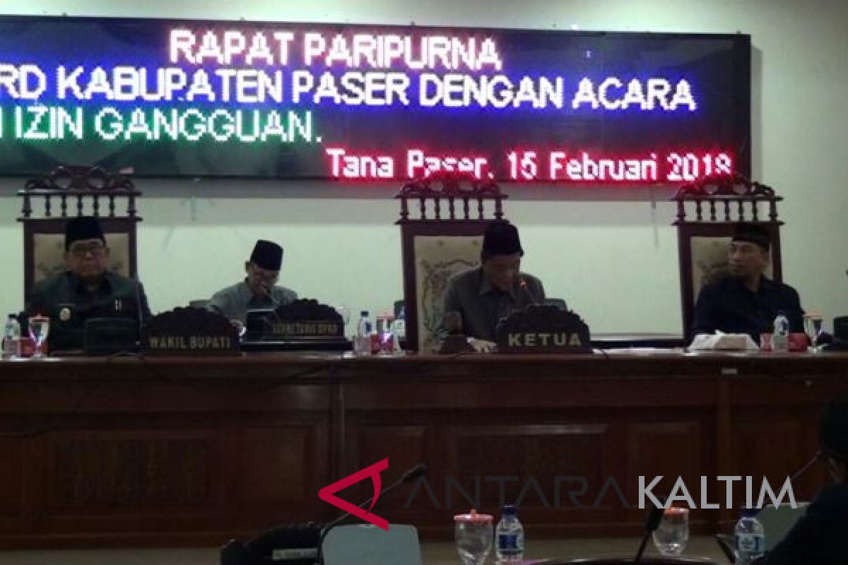 Pemkab Paser ajukan tiga raperda baru