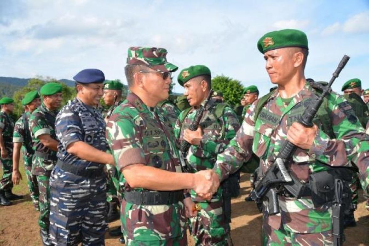 160 prajurit TNI dukung pengamanan Pilkada Biak Numfor