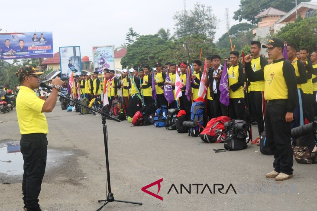 262 peserta jelajah 69 kilometer selama empat hari di Sijunjung