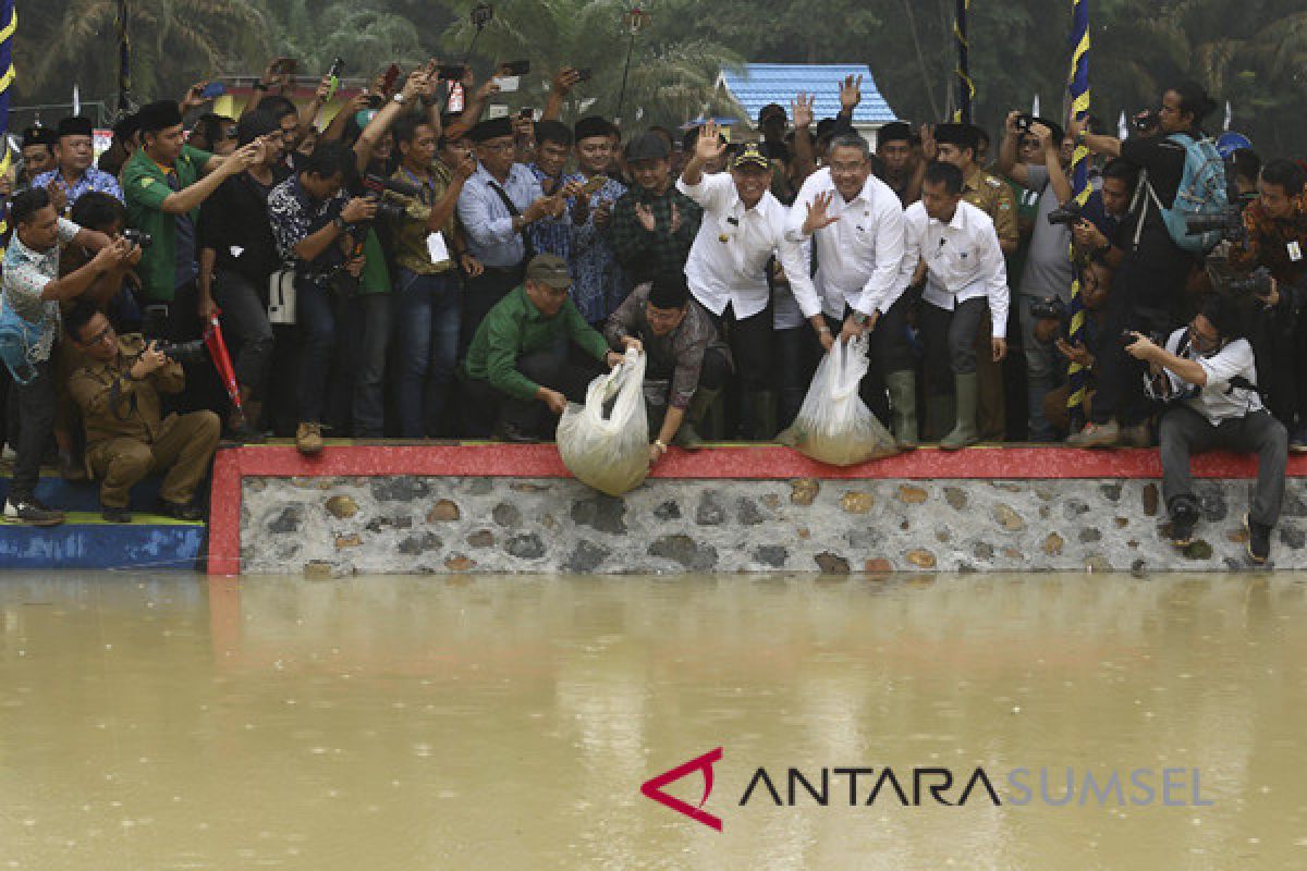 Peresmian Embung Desa