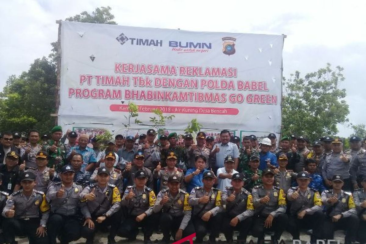 PT Timah anggarkan Rp12 miliar reklamasi 400 hektare