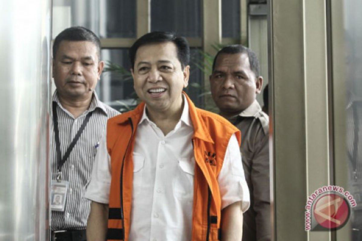 Novanto: Hoki Golkar bagus dapat nomor empat