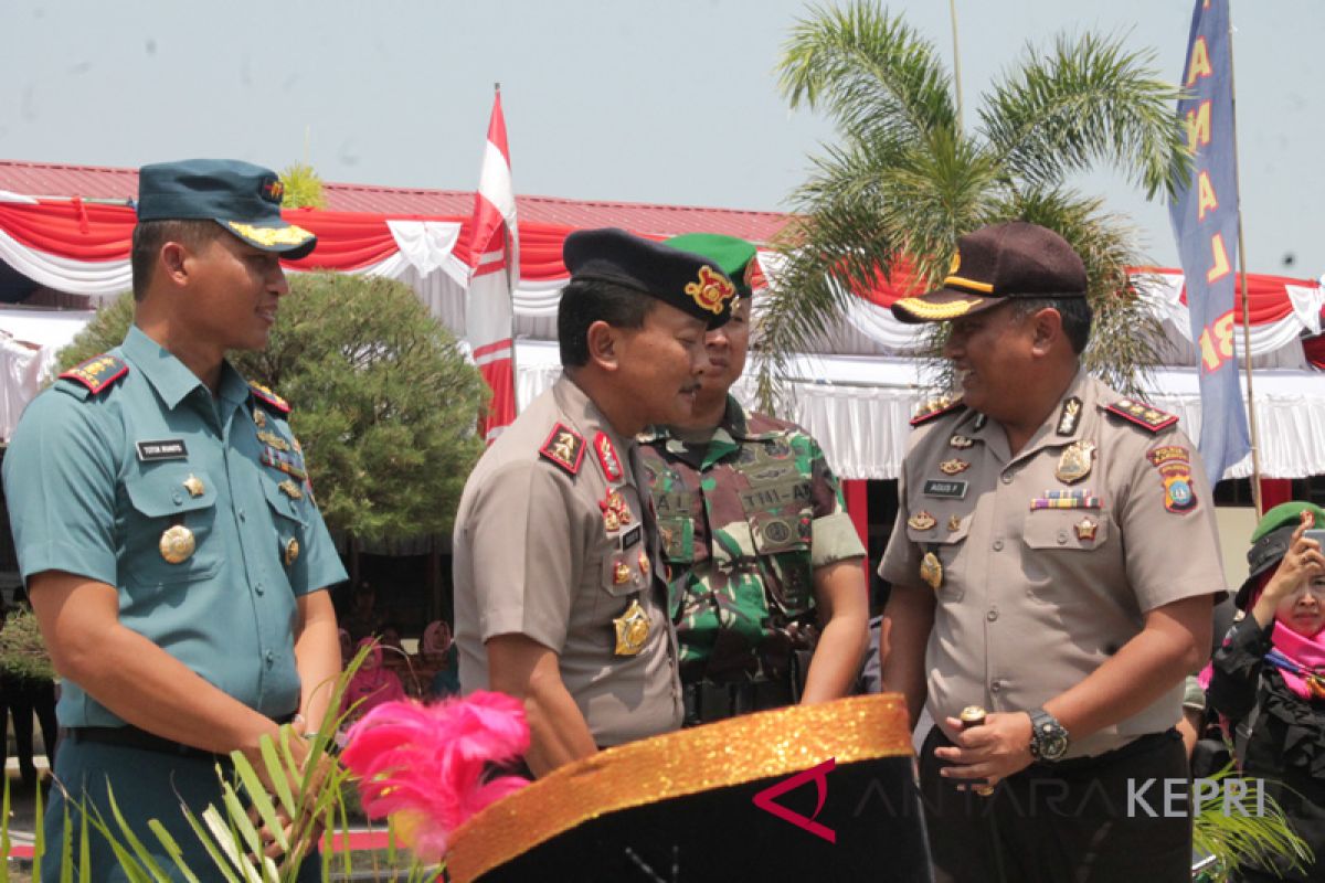 Sinergi TNI-Polri di Karimun