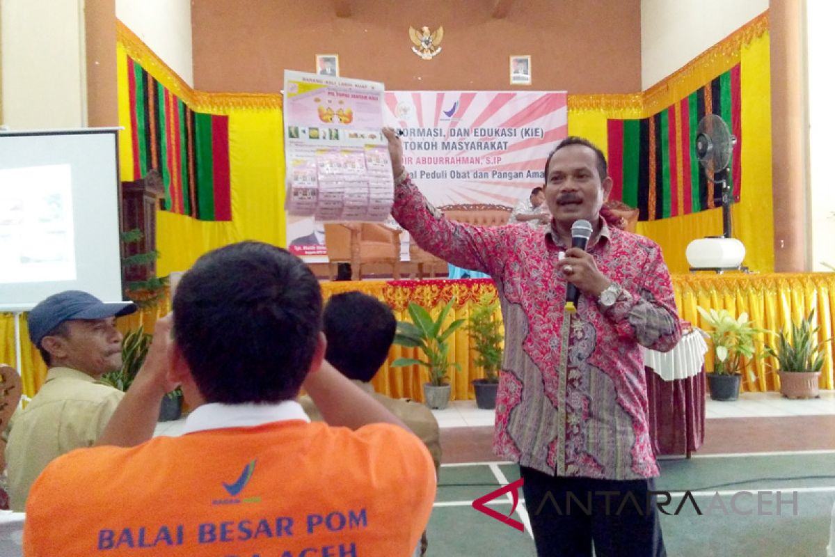 BPOM Aceh sosialisasi pangan aman