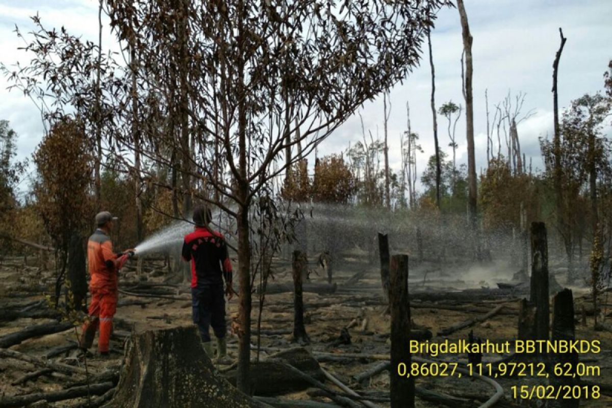 Balai Besar TNBKDS Kapuas Hulu latih masyarakat cegah Karhutla