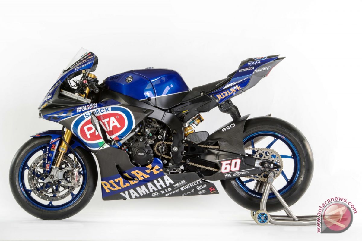 Tagline "Semakin di Depan" hiasi motor Yamaha di ajang Superbike
