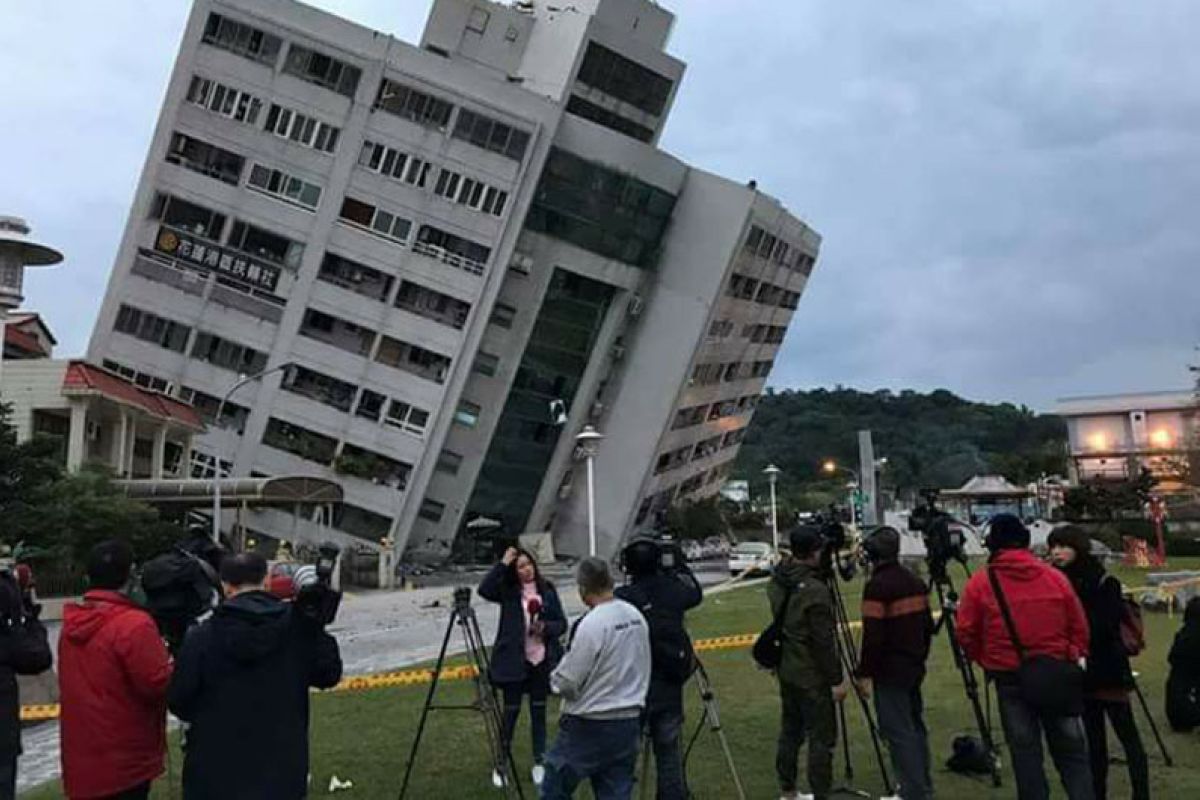 Jumlah korban tewas gempa Taiwan bertambah