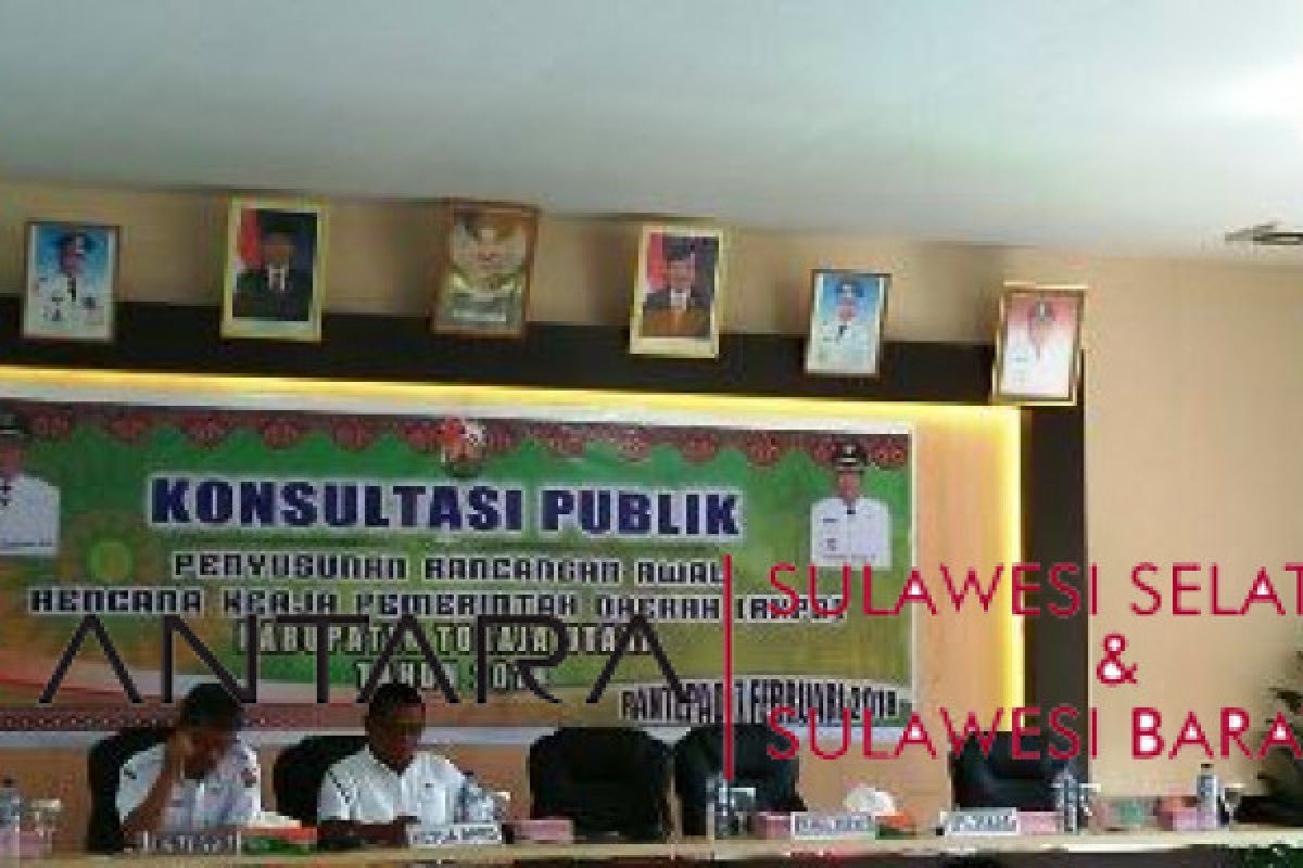 Toraja Utara gelar konsultasi publik penyusunan RKPD