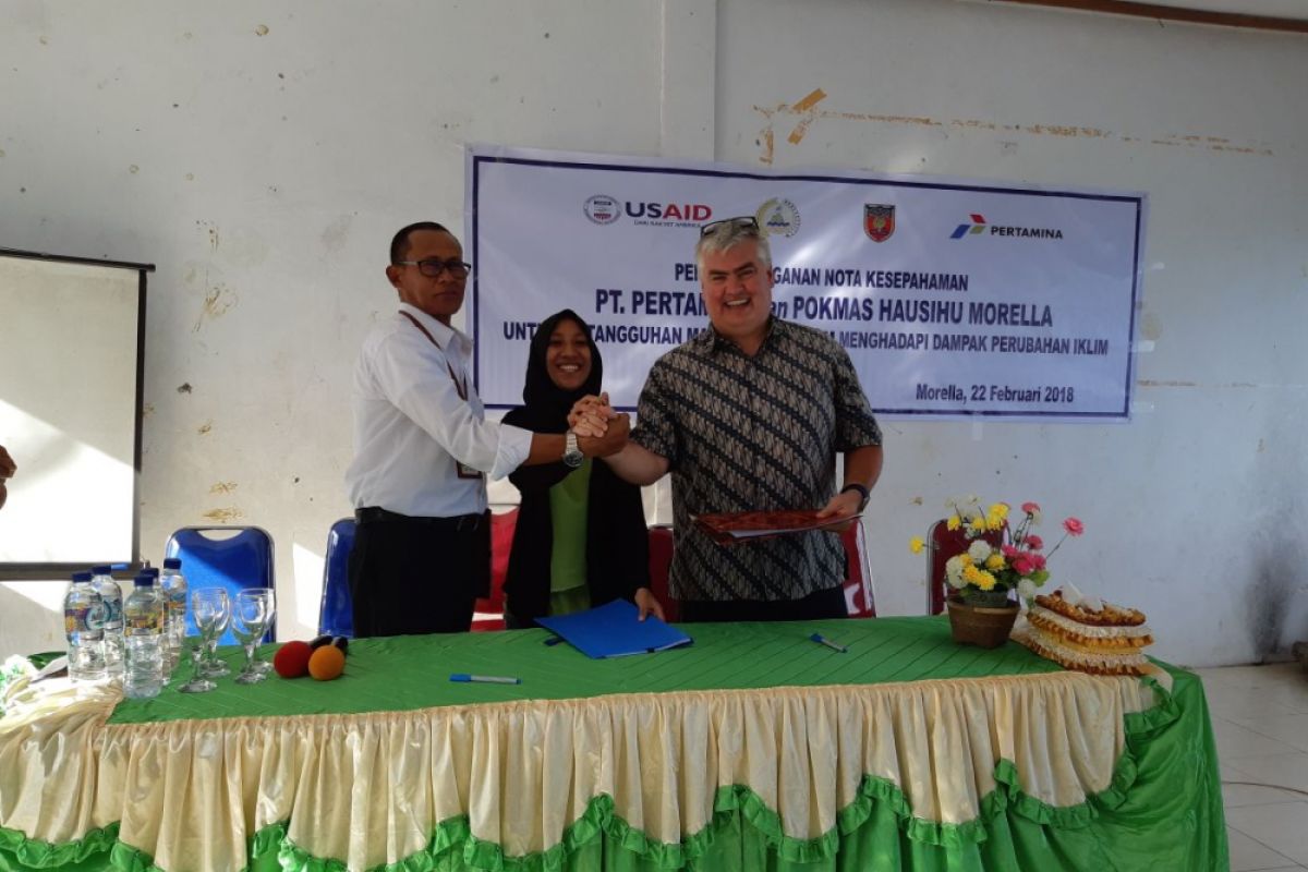 Pertamina-USAID tingkatkan ketangguhan masyarakat Morella