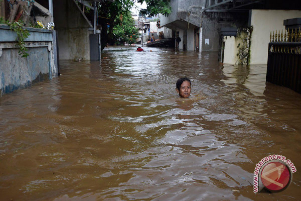 4.305 warga Jakarta terdampak banjir