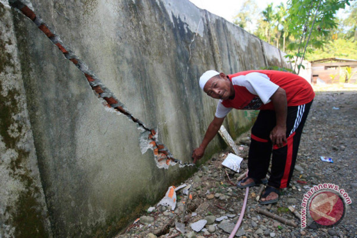 Gempa 5,4 SR guncang Aceh Barat