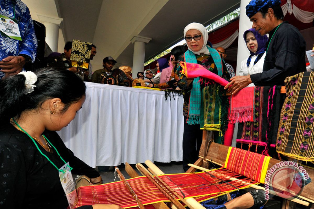 Mufidah Kalla kunjungi kampung Baduy Luar