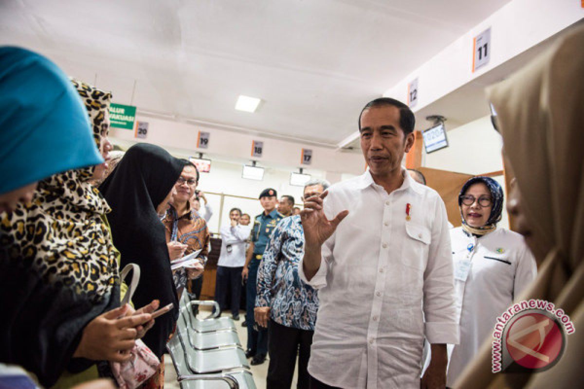 Presiden Jokowi hadiri Rakernas PDIP di tengah kunjungan kerja
